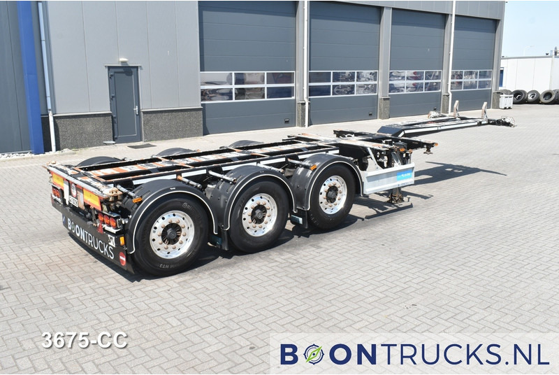 D-Tec FLEXITRAILER | 2x20-30-40-45ft HC * BPW / DISC * ALCOA * 3x EXTENDABLE - Полуприцеп-контейнеровоз/ Сменный кузов: фото 1 D-Tec FLEXITRAILER | 2x20-30-40-45ft HC * BPW / DISC * ALCOA * 3x EXTENDABLE - Полуприцеп-контейнеровоз/ Сменный кузов: фото 1