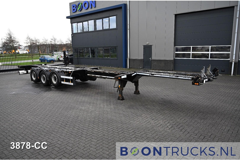 D-Tec FLEXITRAILER LS | 2x20-30-40-45ft HC * 2x LIFT AXLE * BPW / DISC * 2x EXTENDABLE - Полуприцеп-контейнеровоз/ Сменный кузов: фото 4 D-Tec FLEXITRAILER LS | 2x20-30-40-45ft HC * 2x LIFT AXLE * BPW / DISC * 2x EXTENDABLE - Полуприцеп-контейнеровоз/ Сменный кузов: фото 4