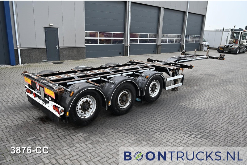 D-Tec FLEXITRAILER LS | 2x20-30-40-45ft HC * 2x LIFT AXLE * BPW / DISC * 2x EXTENDABLE - Полуприцеп-контейнеровоз/ Сменный кузов: фото 1 D-Tec FLEXITRAILER LS | 2x20-30-40-45ft HC * 2x LIFT AXLE * BPW / DISC * 2x EXTENDABLE - Полуприцеп-контейнеровоз/ Сменный кузов: фото 1