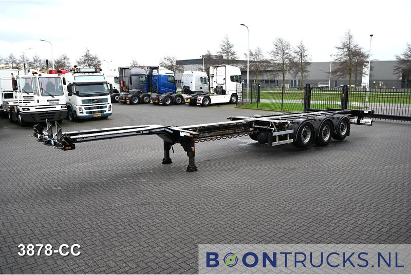 D-Tec FLEXITRAILER LS | 2x20-30-40-45ft HC * 2x LIFT AXLE * BPW / DISC * 2x EXTENDABLE - Полуприцеп-контейнеровоз/ Сменный кузов: фото 5 D-Tec FLEXITRAILER LS | 2x20-30-40-45ft HC * 2x LIFT AXLE * BPW / DISC * 2x EXTENDABLE - Полуприцеп-контейнеровоз/ Сменный кузов: фото 5