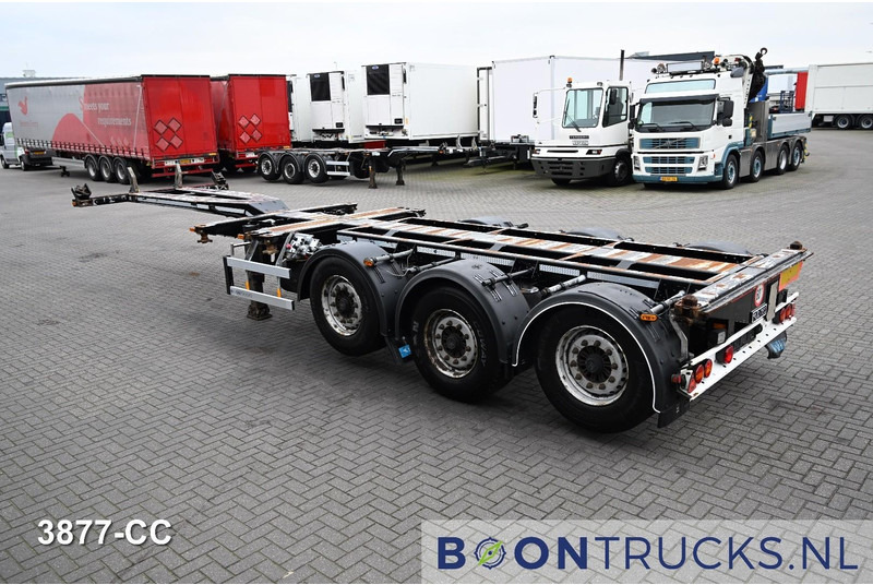 D-Tec FLEXITRAILER LS | 2x20-30-40-45ft HC * 2x LIFT AXLE * BPW / DISC * 2x EXTENDABLE - Полуприцеп-контейнеровоз/ Сменный кузов: фото 3 D-Tec FLEXITRAILER LS | 2x20-30-40-45ft HC * 2x LIFT AXLE * BPW / DISC * 2x EXTENDABLE - Полуприцеп-контейнеровоз/ Сменный кузов: фото 3