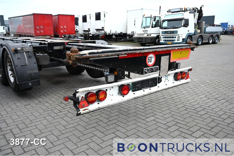 Полуприцеп-контейнеровоз/ Сменный кузов D-Tec FLEXITRAILER LS | 2x20-30-40-45ft HC * 2x LIFT AXLE * BPW / DISC * 2x EXTENDABLE: фото 13