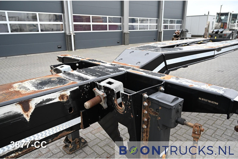 Полуприцеп-контейнеровоз/ Сменный кузов D-Tec FLEXITRAILER LS | 2x20-30-40-45ft HC * 2x LIFT AXLE * BPW / DISC * 2x EXTENDABLE: фото 16