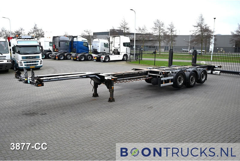 D-Tec FLEXITRAILER LS | 2x20-30-40-45ft HC * 2x LIFT AXLE * BPW / DISC * 2x EXTENDABLE - Полуприцеп-контейнеровоз/ Сменный кузов: фото 5 D-Tec FLEXITRAILER LS | 2x20-30-40-45ft HC * 2x LIFT AXLE * BPW / DISC * 2x EXTENDABLE - Полуприцеп-контейнеровоз/ Сменный кузов: фото 5