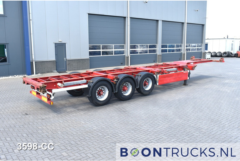 Groenewegen 40CC-12-27TUN | 2x20-30-40ft HC * LIFT AXLE * NL TRAILER - Полуприцеп-контейнеровоз/ Сменный кузов: фото 1 Groenewegen 40CC-12-27TUN | 2x20-30-40ft HC * LIFT AXLE * NL TRAILER - Полуприцеп-контейнеровоз/ Сменный кузов: фото 1