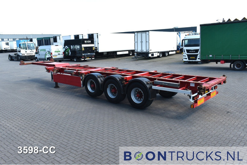 Groenewegen 40CC-12-27TUN | 2x20-30-40ft HC * LIFT AXLE * NL TRAILER - Полуприцеп-контейнеровоз/ Сменный кузов: фото 2 Groenewegen 40CC-12-27TUN | 2x20-30-40ft HC * LIFT AXLE * NL TRAILER - Полуприцеп-контейнеровоз/ Сменный кузов: фото 2