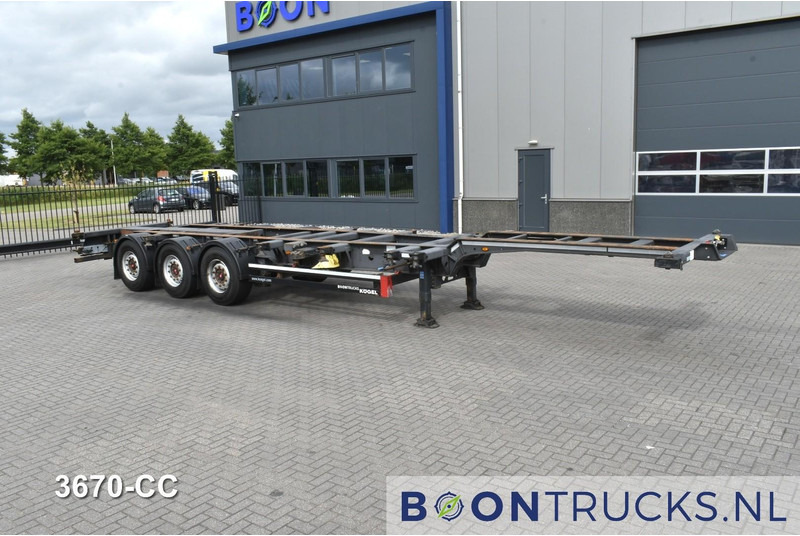 Kögel PORT 40 SIMPLEX 20 | 2x20-30-40ft HC * LIFT AXLE * SAF / DISC * EXTENDABLE REAR * MOT 02-2026 - Полуприцеп-контейнеровоз/ Сменный кузов: фото 4 Kögel PORT 40 SIMPLEX 20 | 2x20-30-40ft HC * LIFT AXLE * SAF / DISC * EXTENDABLE REAR * MOT 02-2026 - Полуприцеп-контейнеровоз/ Сменный кузов: фото 4