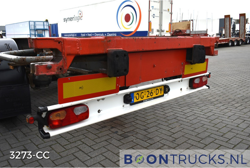 Полуприцеп-контейнеровоз/ Сменный кузов Krone SDC 27 FIXED | 2x20-30-40ft HC * LIFT AXLE * NL TRAILER: фото 7
