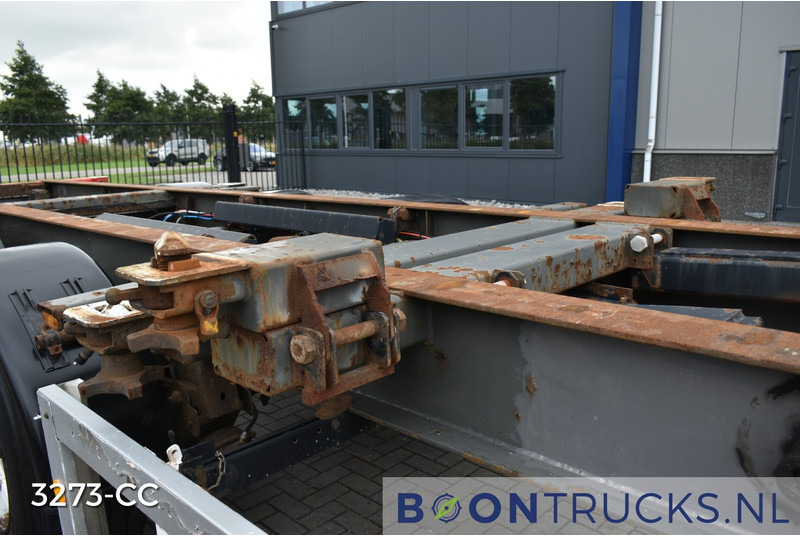 Полуприцеп-контейнеровоз/ Сменный кузов Krone SDC 27 FIXED | 2x20-30-40ft HC * LIFT AXLE * NL TRAILER: фото 17