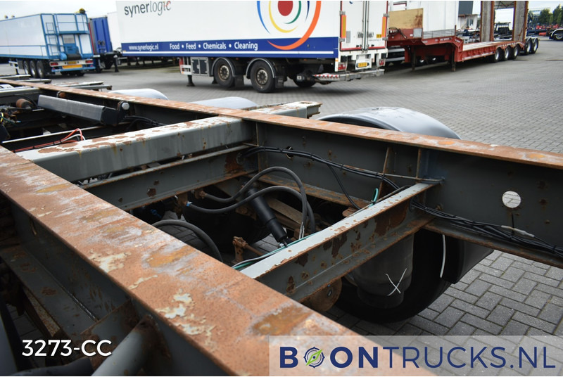 Полуприцеп-контейнеровоз/ Сменный кузов Krone SDC 27 FIXED | 2x20-30-40ft HC * LIFT AXLE * NL TRAILER: фото 13
