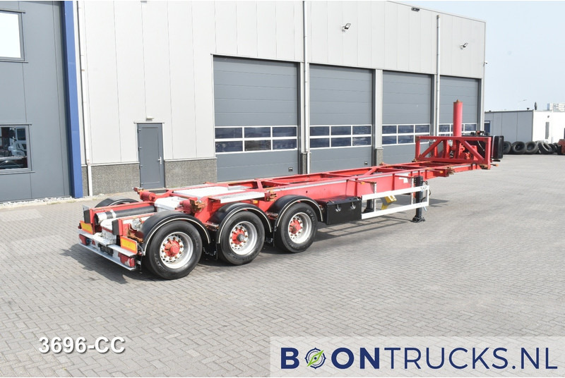 LAG O-3-CC | 30ft TIPPING CHASSIS * 24v SELF SUPPORT * BPW/DISC - Полуприцеп-контейнеровоз/ Сменный кузов: фото 1 LAG O-3-CC | 30ft TIPPING CHASSIS * 24v SELF SUPPORT * BPW/DISC - Полуприцеп-контейнеровоз/ Сменный кузов: фото 1