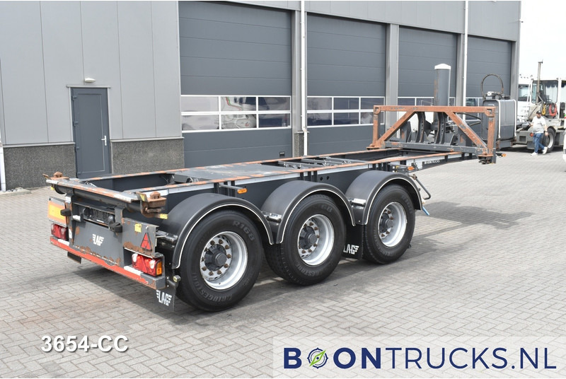 LAG O-3-CC A9 | 20ft TIPPING CHASSIS * 24v SELF SUPPORT * LIFT AXLE * BPW / DISC - Полуприцеп-контейнеровоз/ Сменный кузов: фото 1 LAG O-3-CC A9 | 20ft TIPPING CHASSIS * 24v SELF SUPPORT * LIFT AXLE * BPW / DISC - Полуприцеп-контейнеровоз/ Сменный кузов: фото 1