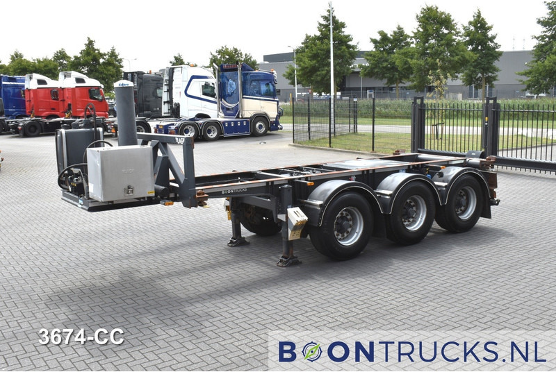 LAG O-3-CC A9 | 20ft TIPPING CHASSIS * 24v SELF SUPPORT * LIFT AXLE * BPW / DISC - Полуприцеп-контейнеровоз/ Сменный кузов: фото 5 LAG O-3-CC A9 | 20ft TIPPING CHASSIS * 24v SELF SUPPORT * LIFT AXLE * BPW / DISC - Полуприцеп-контейнеровоз/ Сменный кузов: фото 5