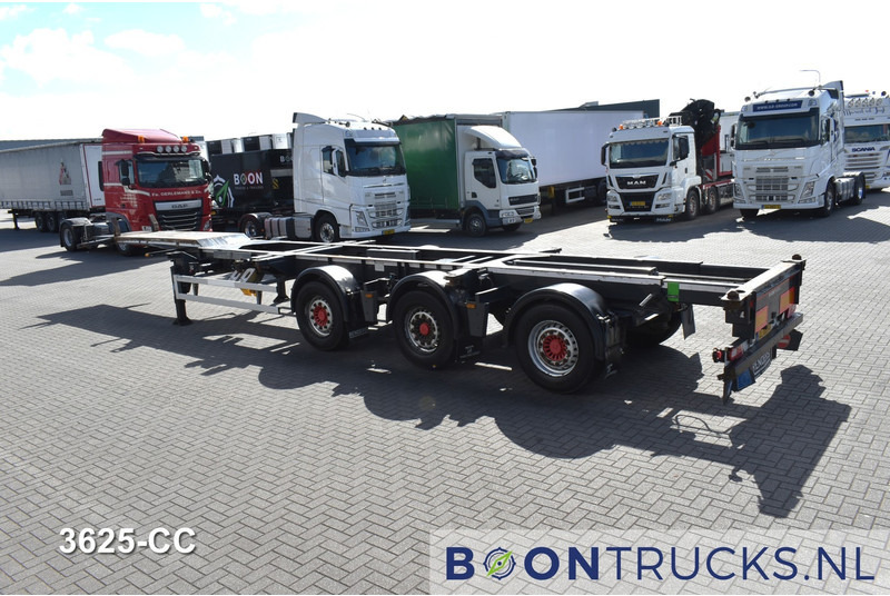 Renders ROC 12.27CC | 2x20-30-40-45ft HC * X-STEERING * SAF/DISC * NL TRAILER - Полуприцеп-контейнеровоз/ Сменный кузов: фото 2 Renders ROC 12.27CC | 2x20-30-40-45ft HC * X-STEERING * SAF/DISC * NL TRAILER - Полуприцеп-контейнеровоз/ Сменный кузов: фото 2