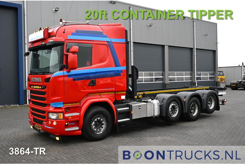 Scania R450 8x2 | EURO6 * CONTAINER TRANSPORT * 20ft TIPPING * NL TRUCK * APK 02-2026 - Грузовик-контейнеровоз/ Сменный кузов: фото 2 Scania R450 8x2 | EURO6 * CONTAINER TRANSPORT * 20ft TIPPING * NL TRUCK * APK 02-2026 - Грузовик-контейнеровоз/ Сменный кузов: фото 2