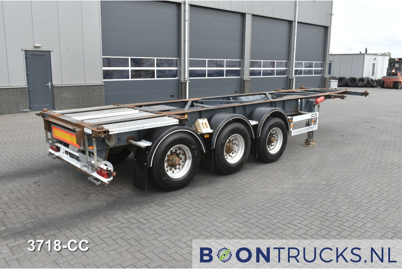 Van Hool 3B0071 TANK CHASSIS | 20-30ft * ADR: FL, AT, OX * 3840 KG * LIFT AXLE - Полуприцеп-контейнеровоз/ Сменный кузов: фото 1 Van Hool 3B0071 TANK CHASSIS | 20-30ft * ADR: FL, AT, OX * 3840 KG * LIFT AXLE - Полуприцеп-контейнеровоз/ Сменный кузов: фото 1