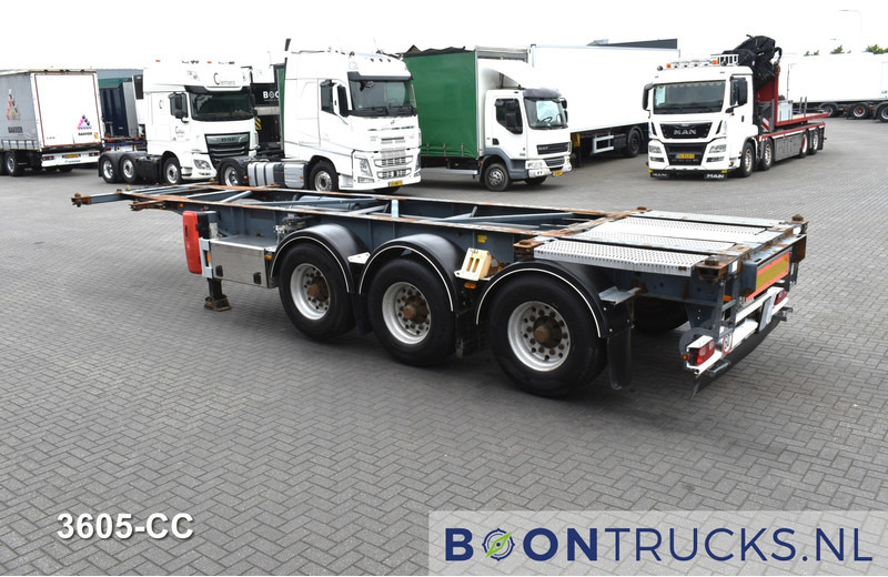 Van Hool 3B0071 TANK CHASSIS | 20-30ft * ADR: FL, AT, OX * 3840 KG * LIFT AXLE - Полуприцеп-контейнеровоз/ Сменный кузов: фото 2 Van Hool 3B0071 TANK CHASSIS | 20-30ft * ADR: FL, AT, OX * 3840 KG * LIFT AXLE - Полуприцеп-контейнеровоз/ Сменный кузов: фото 2