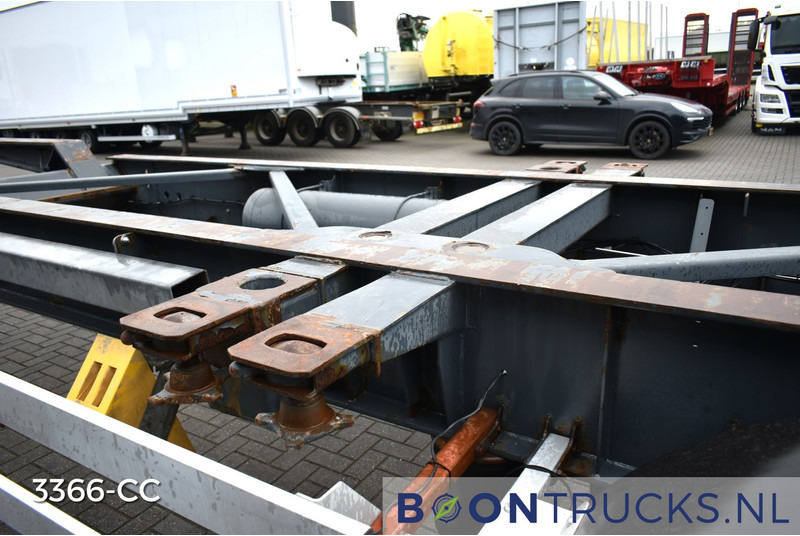 Полуприцеп-контейнеровоз/ Сменный кузов Van Hool 3B2015 FIXED CHASSIS | 2x20-40ft HC * 4600 Kg * NL TRAILER: фото 11