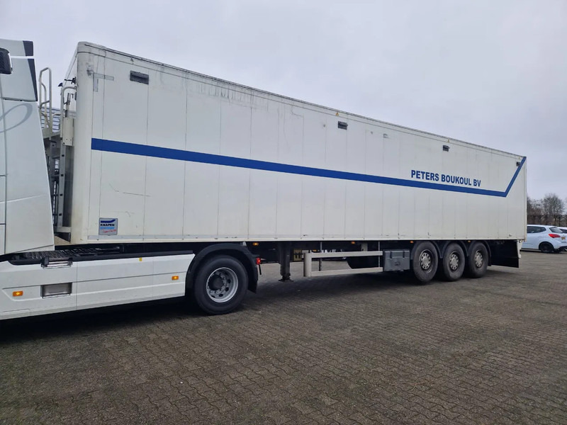 Knapen Trailers 92m3 walkingfloor 6mm vloer met naloop stuuras (Nieuwe APK) - Полуприцеп с подвижным полом: фото 1 Knapen Trailers 92m3 walkingfloor 6mm vloer met naloop stuuras (Nieuwe APK) - Полуприцеп с подвижным полом: фото 1