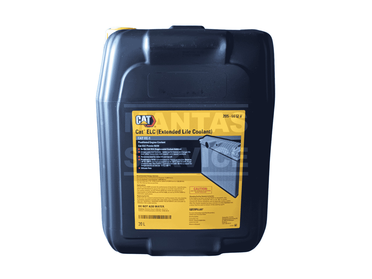 CATERPILLAR COOLANT EXTENDED LIFE 50/50 PREMIX 20L 205-6612 - Экскаватор для Грузовиков: фото 1 CATERPILLAR COOLANT EXTENDED LIFE 50/50 PREMIX 20L 205-6612 - Экскаватор для Грузовиков: фото 1
