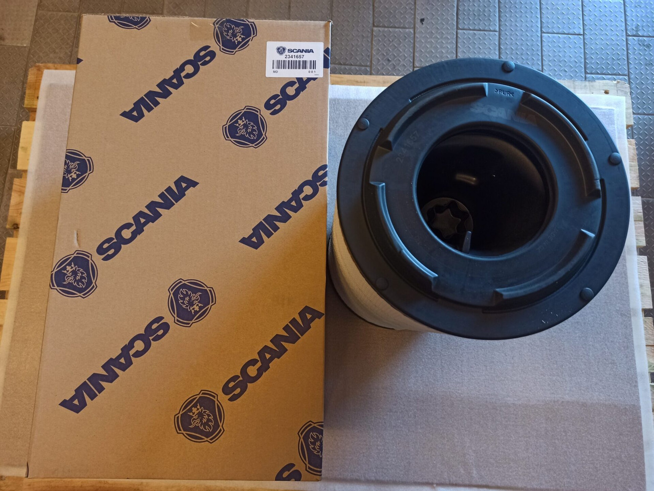 SCANIA AIR FILTER 2341657 - Воздушный фильтр для Грузовиков: фото 1 SCANIA AIR FILTER 2341657 - Воздушный фильтр для Грузовиков: фото 1