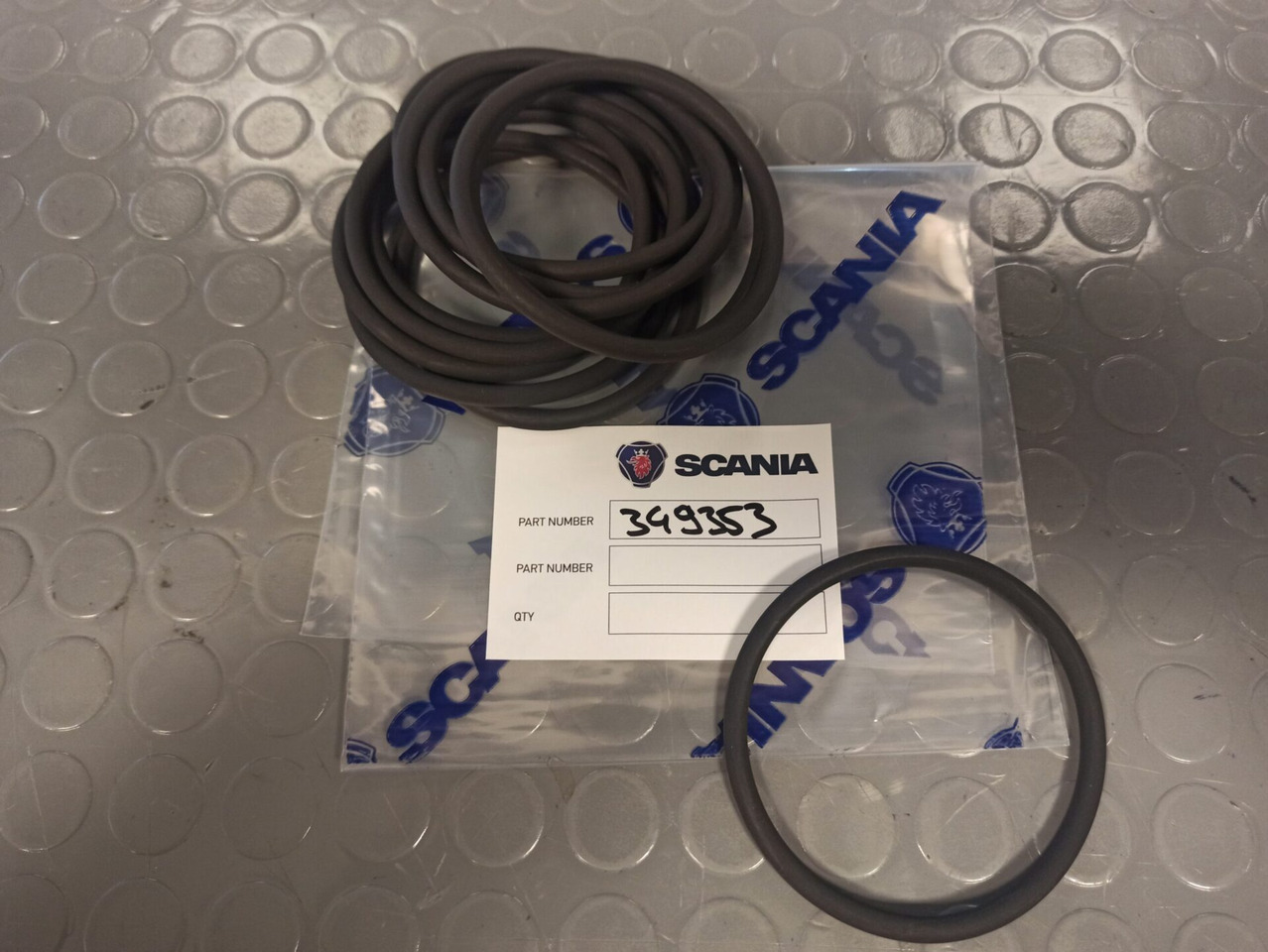 SCANIA O-RING 349353 - Поршень/ Кольцо/ Втулка для Грузовиков: фото 1 SCANIA O-RING 349353 - Поршень/ Кольцо/ Втулка для Грузовиков: фото 1