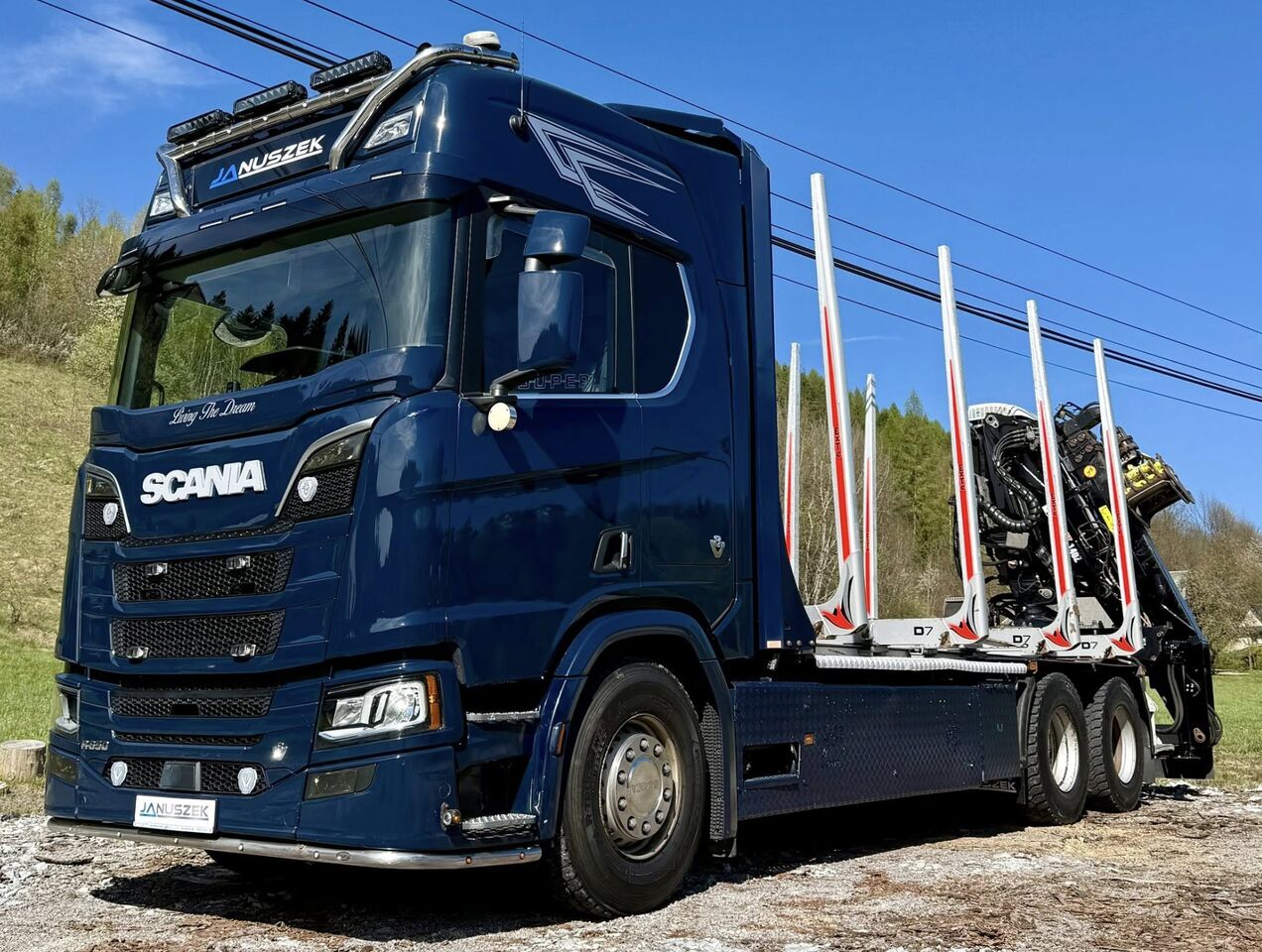 SCANIA R650 - Лесовоз: фото 1 SCANIA R650 - Лесовоз: фото 1