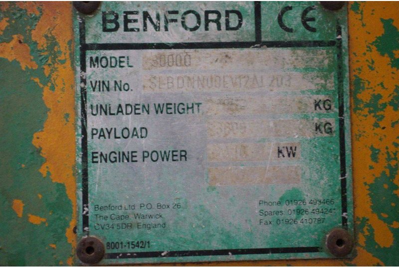 Внедорожный самосвал Benford 30000: фото 20 Внедорожный самосвал Benford 30000: фото 20