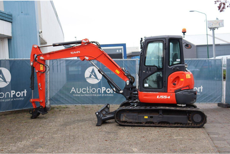 Kubota U55-4 - Гусеничный экскаватор: фото 2 Kubota U55-4 - Гусеничный экскаватор: фото 2