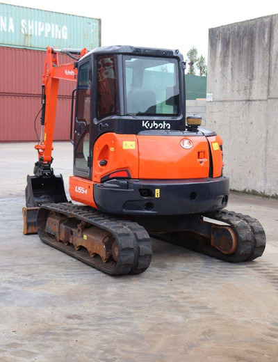 Kubota U55-4 - Гусеничный экскаватор: фото 4 Kubota U55-4 - Гусеничный экскаватор: фото 4