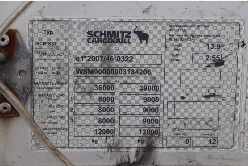 Тентованный полуприцеп Schmitz Cargobull SCB S3T: фото 16 Тентованный полуприцеп Schmitz Cargobull SCB S3T: фото 16