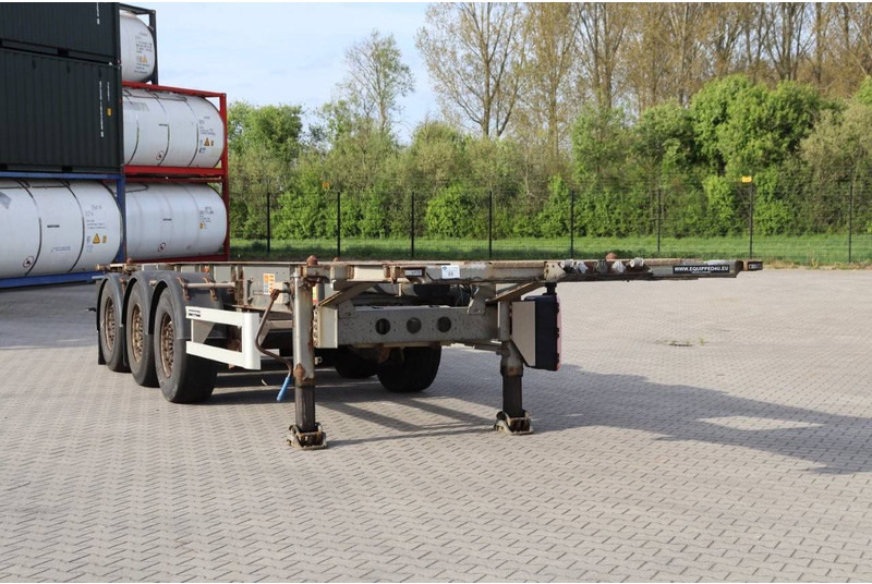 Шасси полуприцеп TURBO'S HOET 20/30FT ADR-Chassis: фото 9