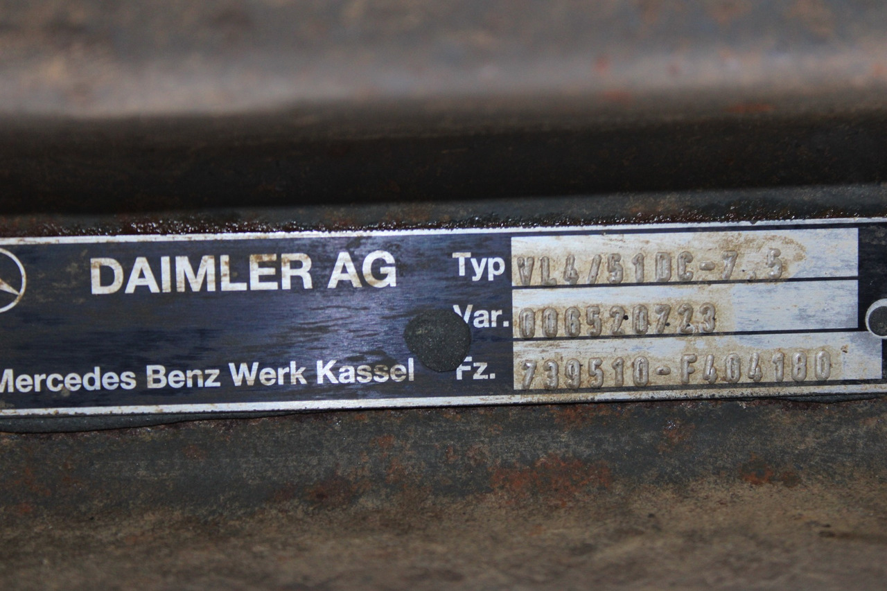 AXA FATA VL4-51DC-7,5 MERCEDES ACTROS MP2 MP3 A9433312101, 006520723 - Передняя ось для Грузовиков: фото 3 AXA FATA VL4-51DC-7,5 MERCEDES ACTROS MP2 MP3 A9433312101, 006520723 - Передняя ось для Грузовиков: фото 3