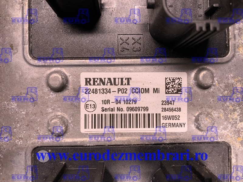CALCULATOR CCIOM RENAULT T MEGA 22481334 - Блок управления для Грузовиков: фото 2 CALCULATOR CCIOM RENAULT T MEGA 22481334 - Блок управления для Грузовиков: фото 2