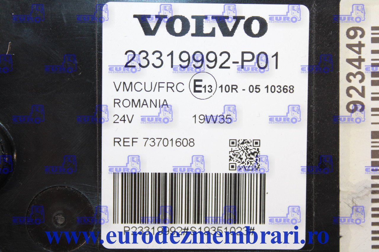 CALCULATOR VMCU VOLVO FH4 23319992, 23319971 21724448 21749022 21936624 21910766 21936558 22445004 23006075 - Блок управления для Грузовиков: фото 3 CALCULATOR VMCU VOLVO FH4 23319992, 23319971 21724448 21749022 21936624 21910766 21936558 22445004 23006075 - Блок управления для Грузовиков: фото 3
