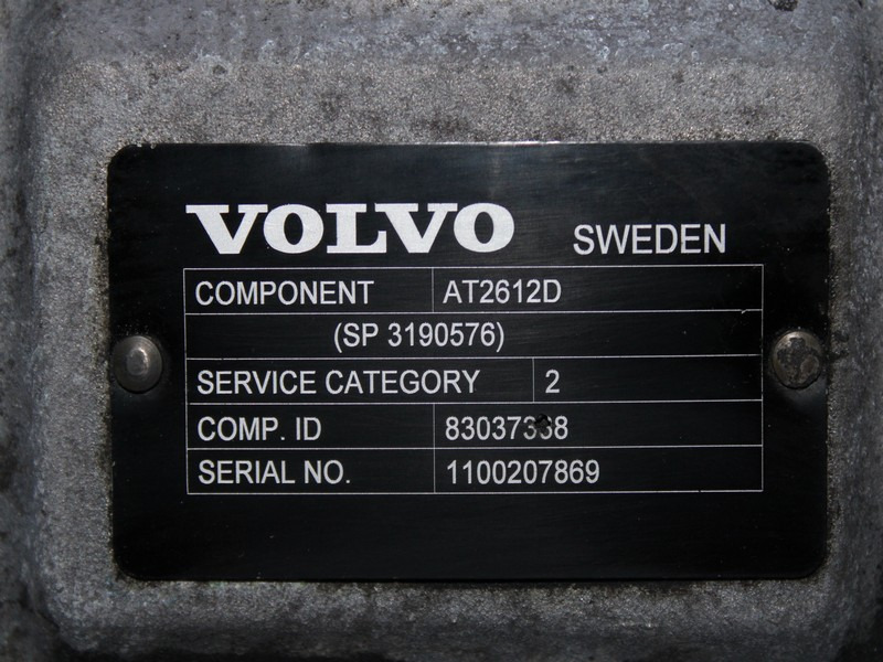 CUTIE DE VITEZE AUTOMATA FARA RETARDER VOLVO AT2612D 3190576 - Коробка передач для Грузовиков: фото 5 CUTIE DE VITEZE AUTOMATA FARA RETARDER VOLVO AT2612D 3190576 - Коробка передач для Грузовиков: фото 5
