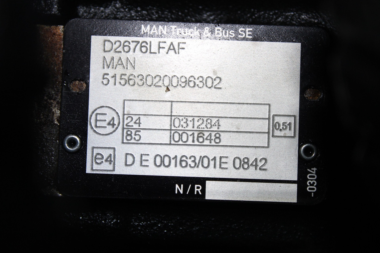 MOTOR MAN TGX TG3 D2676LFAF 510CP EURO 6 - Двигатель для Грузовиков: фото 5 MOTOR MAN TGX TG3 D2676LFAF 510CP EURO 6 - Двигатель для Грузовиков: фото 5