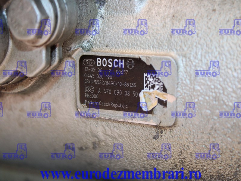 POMPA INALTA PRESIUNE MERCEDES ACTROS MP4 A4700900850, A4700902150 - Топливный насос для Грузовиков: фото 3 POMPA INALTA PRESIUNE MERCEDES ACTROS MP4 A4700900850, A4700902150 - Топливный насос для Грузовиков: фото 3