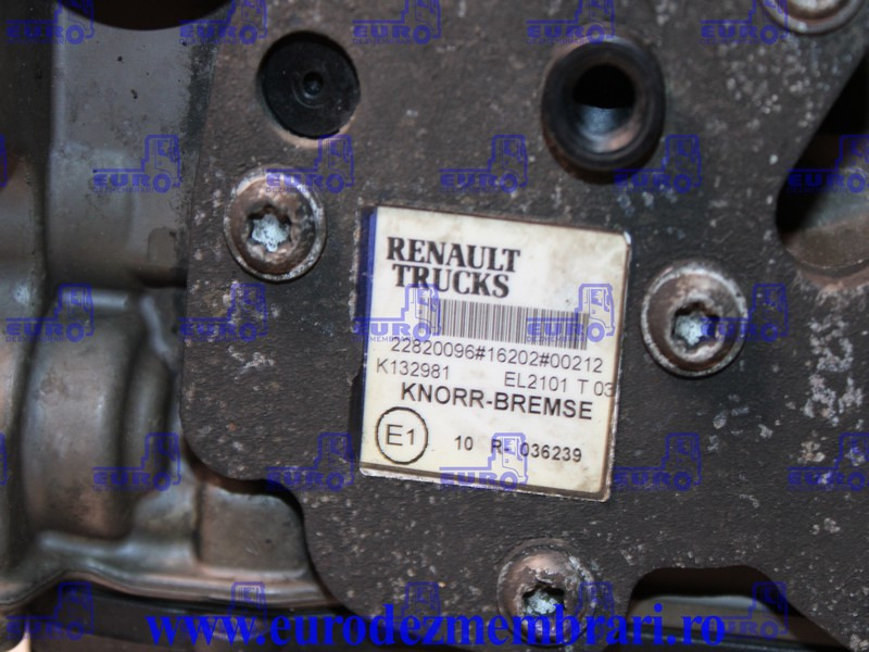 SUPAPA REFULARE RENAULT T 22820096, K132981 - Тормозной клапан для Грузовиков: фото 3 SUPAPA REFULARE RENAULT T 22820096, K132981 - Тормозной клапан для Грузовиков: фото 3