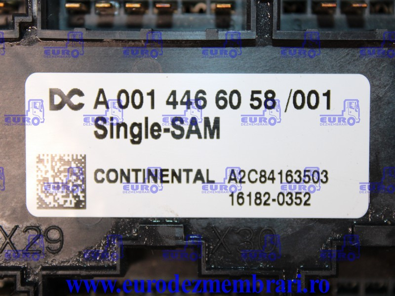 TABLOU SIGURANTE MERCEDES ACTROS MP4 SINGLE SAM A0014466058 - Предохранитель для Грузовиков: фото 3 TABLOU SIGURANTE MERCEDES ACTROS MP4 SINGLE SAM A0014466058 - Предохранитель для Грузовиков: фото 3
