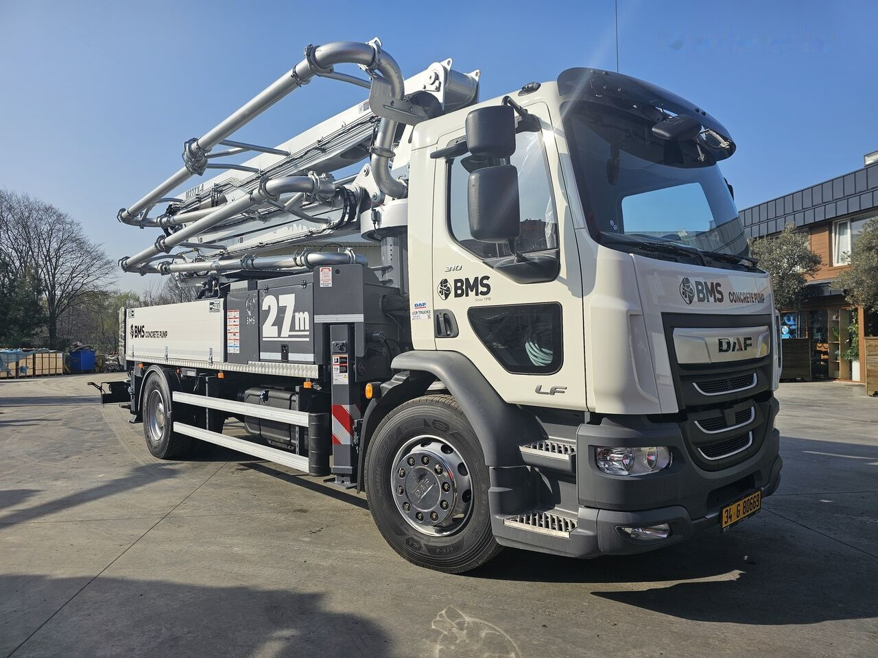 DAF LF 310 - Автобетононасос: фото 1 DAF LF 310 - Автобетононасос: фото 1