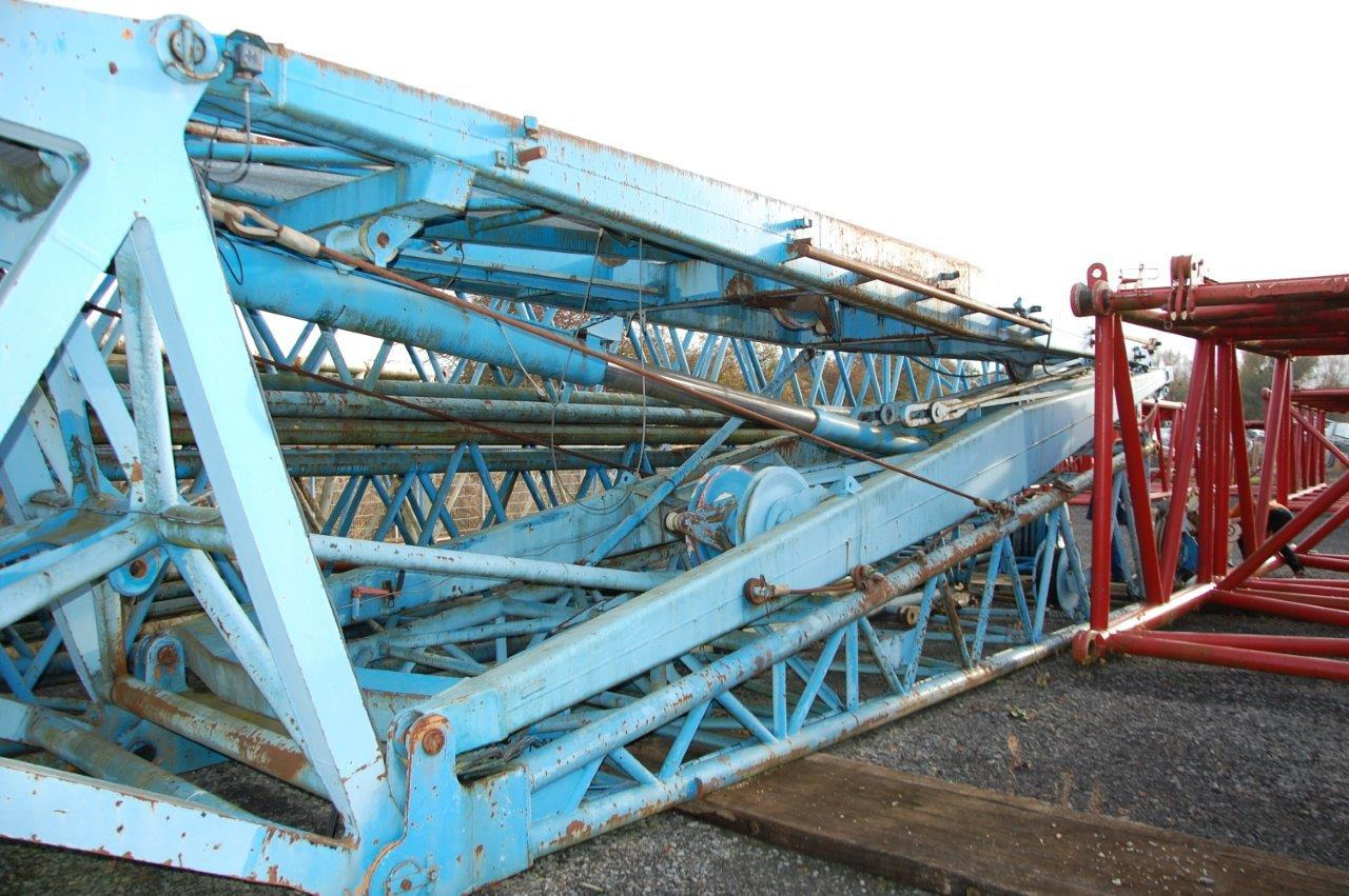 Мобильный кран Liebherr Zubehör = LTM 1800 und LG 1550 / Wippspitze 91 m: фото 9