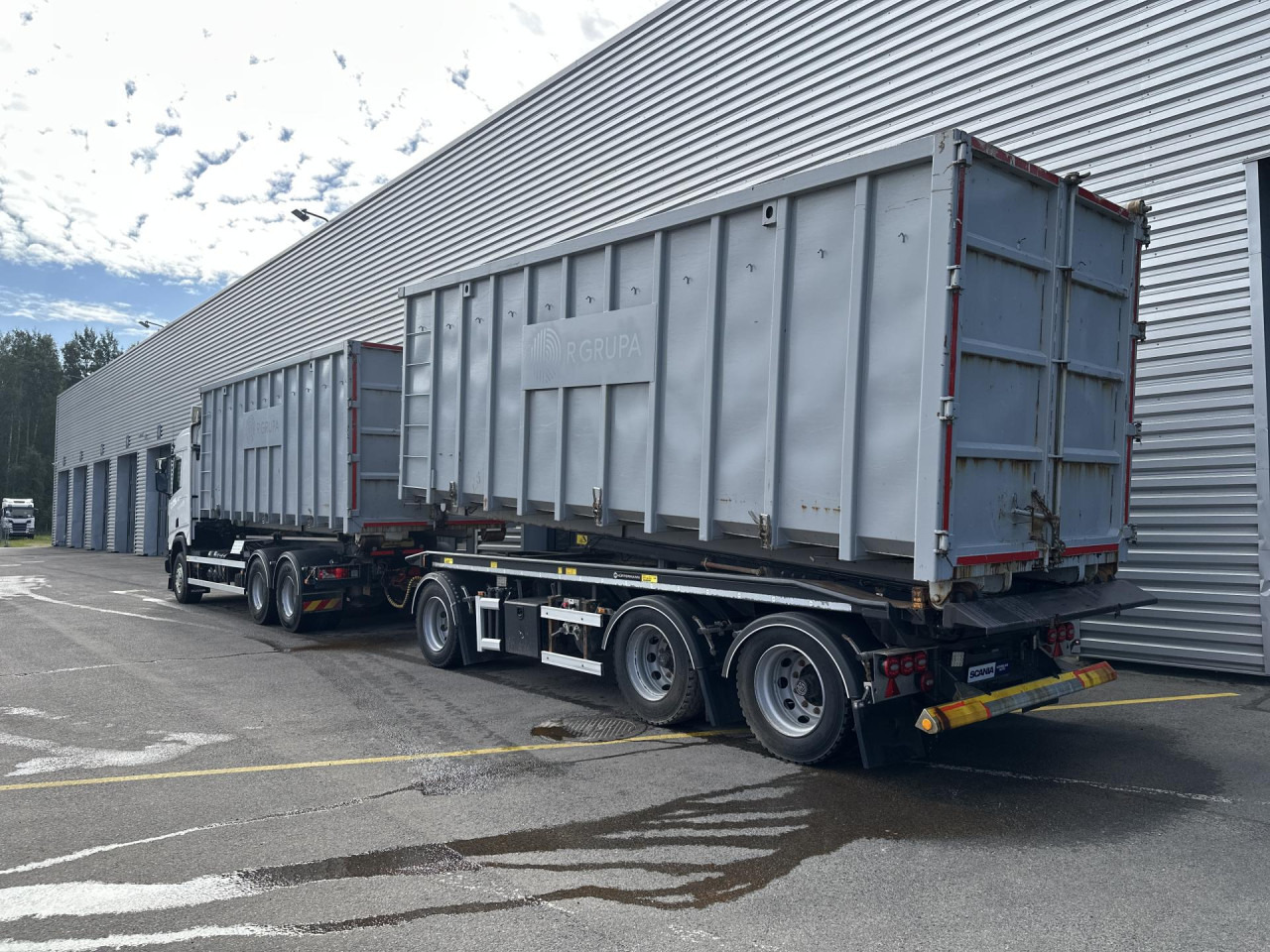 Грузовик-контейнеровоз/ Сменный кузов SCANIA R 450 B6x4HA: фото 10