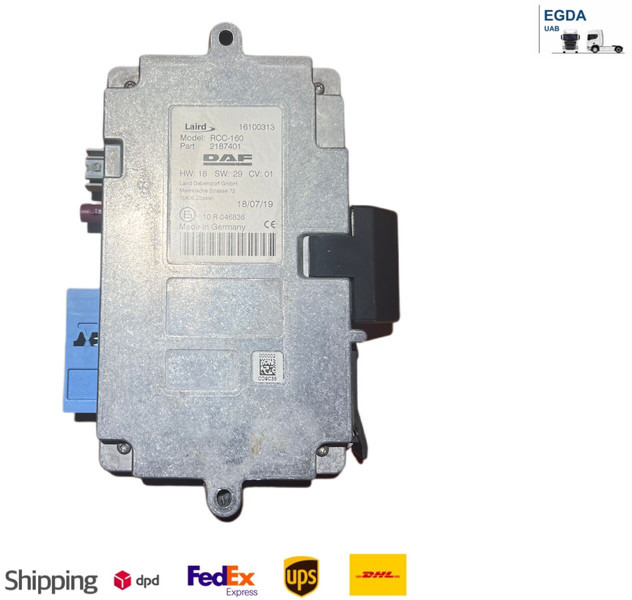 DAF 2020 RCC-160 - Блок управления: фото 1 DAF 2020 RCC-160 - Блок управления: фото 1