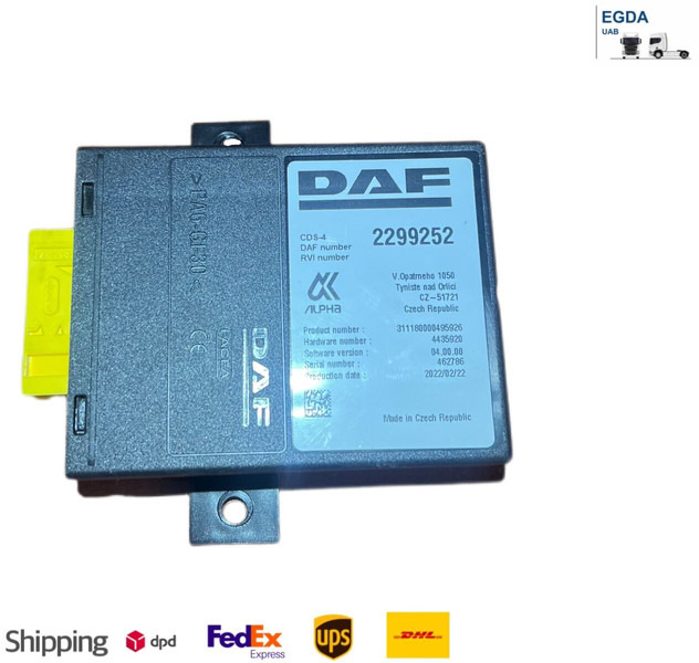 DAF  - Блок управления: фото 1 DAF  - Блок управления: фото 1