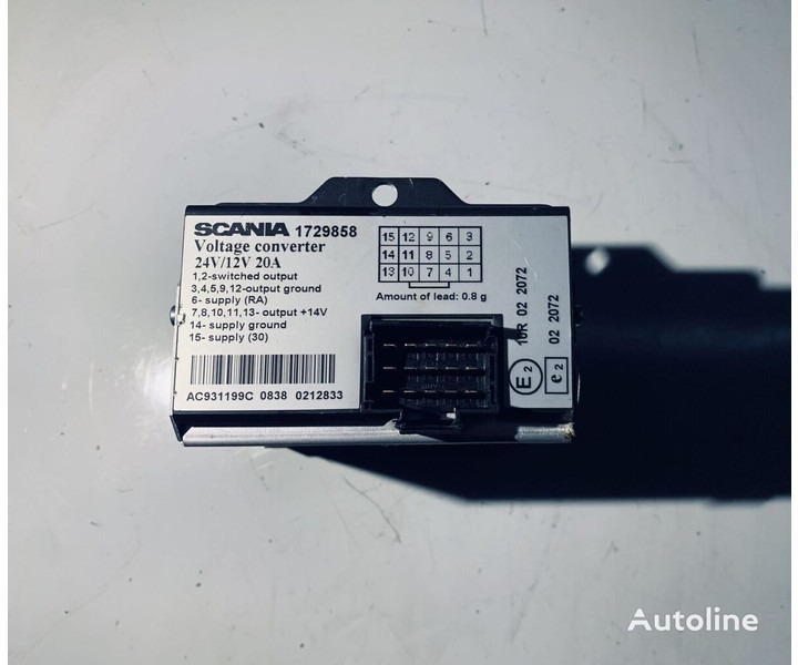 Электрическая система Scania 124: фото 6