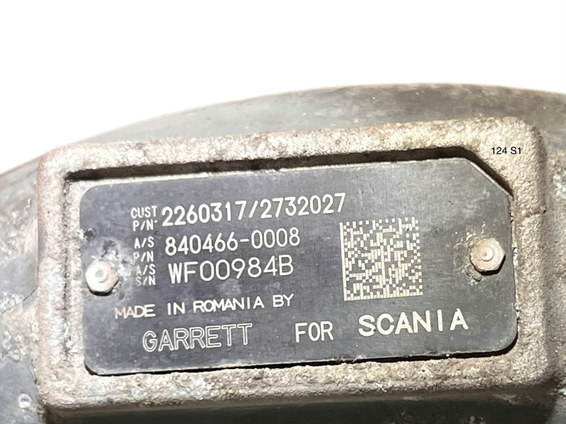 Scania Garrett - Турбина: фото 3 Scania Garrett - Турбина: фото 3
