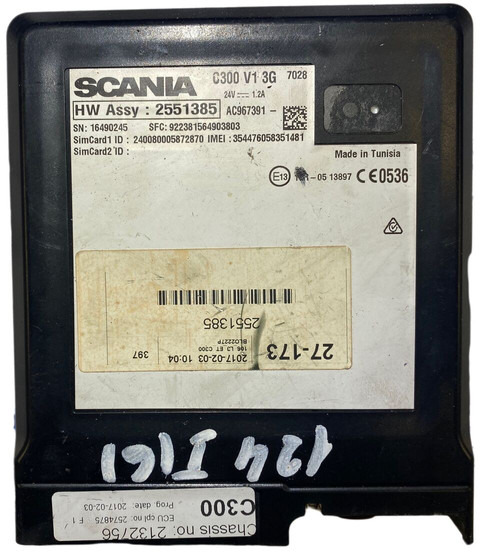 Scania S - Блок управления: фото 1 Scania S - Блок управления: фото 1