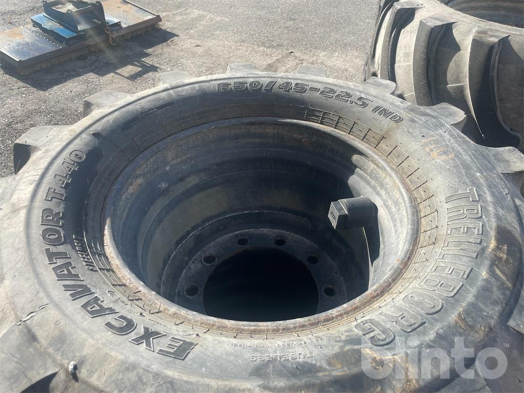 650/45-22.5 - Колесо для Строительной техники: фото 2 650/45-22.5 - Колесо для Строительной техники: фото 2