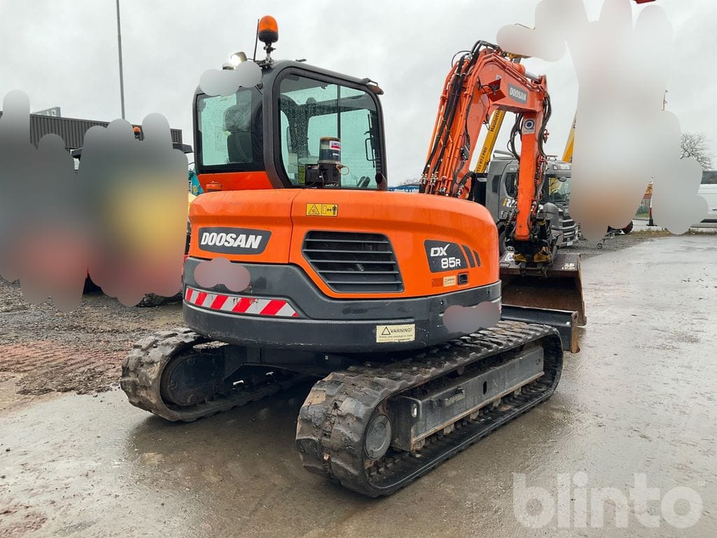 Doosan DX85R-3 med tiltrotator och redskap - Гусеничный экскаватор: фото 3 Doosan DX85R-3 med tiltrotator och redskap - Гусеничный экскаватор: фото 3